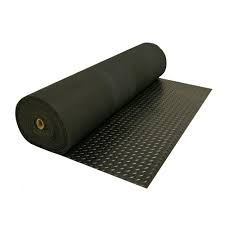 Rubber Cal Diamond Plate 4 Ft X 8 Ft Black Rubber Flooring 32 Sq Ft 03 206 W100 08 The Home Depot Rubber Flooring Diamond Plate Rolled Rubber Flooring