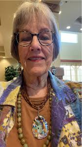 Primacolor and Sterling Silver Pomegrante Pendant, as taught by Deb Karash 