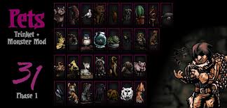 Like a support version of the abomination, the lamia brings the best of both worlds; Pets Trinket Monster Mod Now Live W 31 Pets Darkestdungeon