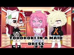 Maybe you would like to learn more about one of these? Todoroki In A Maid Dress Bakutodo Skit Youtube
