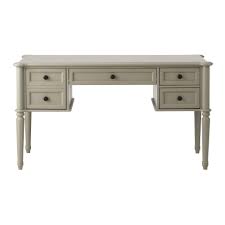 Martha Stewart Living Ingrid Rubbed Gray Desk Desk Office Furniture Modern Home Office Desks