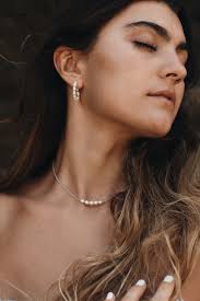 Dainty White Rice Pearl Necklace Choker, Tiny Pearl Choker, Seed Pearl  Necklace, Wedding Jewelry, Bridesmaid Gifts, Silver Rolo Chain Choker