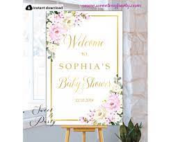 Pink Baby Shower Welcome Sign Floral Baby Shower Welcome Sign Girl Baby Shower Welcome Sign Baby Shower Welcome Sign For Girl Pink Floral Baby Shower Welcome Sign Baby Shower Welcome Sign For Girl Shower Sign Sweetmyparty Com