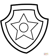 Police badge coloring page may 31st, 2018. Badge Coloring Page Coloring Home