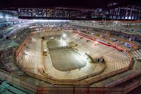 latest little caesars arena project construction cost