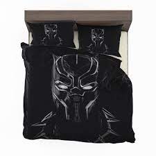 Black Panther Artwork Movie Bedding Set Ebeddingsets Bedding Set Black Panther Bedroom Black Bedding
