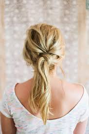 10 Easy Ways To Put Your Hair Up That Aren T A Ponytail Hair Styles Twist Ponytail Long Hair Styles