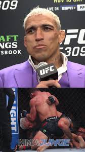 "There were a lot of blows to the back of the head, a lot of  fence-grabbing. There was also some eye pokes.", Charles "Do Bronx"  Oliveira comments