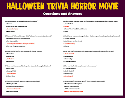 It is a beacon for music, food, and industry. 10 Best Halloween Candy Trivia Questions Printable Printablee Com