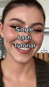 Single Lashes Kleben Trick