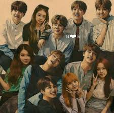Pin Oleh Charisse Angel Di Blackbangtan Animasi Kpop Bts