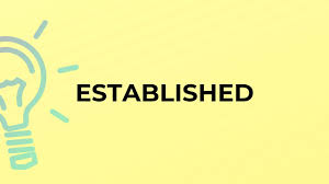 نتیجه جستجوی لغت [established] در گوگل
