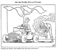 Je suis là pour protéger toutes ces libertés. Caricature De Lang Sur La France Et L Allemagne Face A La Construction De L Europe 24 Mai 1961 Cvce Website