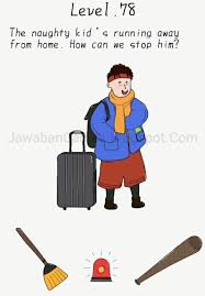 Kalian lagi main game apa saat ini? Super Brain The Naughty Kid S Running Away From Home How Can Stop Him Level 78 Terbaru 2021