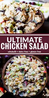 Ultimate Chicken Salad Recipe Chicken Salad Recipes Chicken Salad With Grapes Salad Recipes For Dinner