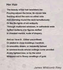 In the bleachers i was brilliant with my body. Hair Poems