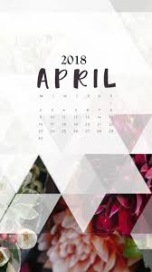 Iphone Calendar April 2018 Calendar Wallpaper Ipad Mini Wallpaper Iphone Background