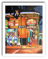 New Orleans The Big Easy Daiquiris Bar French Etsy New Orleans Art Big Art Prints Louisiana Artwork
