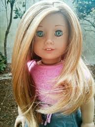 Custom OOAK American Girl Doll (Caroline Eyes and Mia Wig) Comes with  Outfit