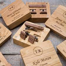 Wedding Groomsmen Gift Set By Twinswood Wedding Gifts For Groomsmen Wood Gift Box Personalized Wedding Gifts