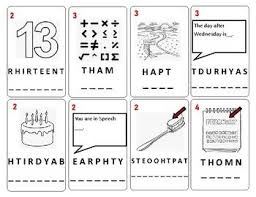 For kindergarten or cycle 3 students, use the dcode tool to generate random letters and have pupils arrange letters in alphabetical or antialphabetical order. Articulation Word Scramble Cards Th Words Meaningful Words Cards