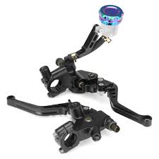 7 8 Inch 22mm 12 7mm Bore Front Brake Clutch Master Cylinder Motorcycle Bike Reservoir Levers