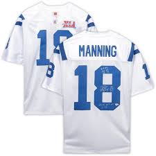 Get the best deal for peyton manning indianapolis colts nfl jerseys from the largest online selection at ebay.com. Peyton Manning Indianapolis Colts Autographed White Mitchell Ness Super Bowl Xli Authentic Jersey With Multiple Inscriptions Limited Edition Of 18 Fanatics Authentic Certified Walmart Com Walmart Com
