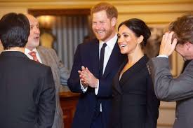 Meghan Markle and Prince Harry at Hamilton