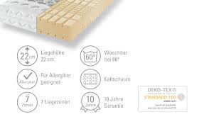Artone matratzen bei kaufspot.de angebote suchen & vergleichen auf einer seite top marken top shops super preise jetzt entdecken! Artone 7 Zonen Ortho Cel Kaltschaumkern Matratze Plus B Ks 180 Cm 190 Cm