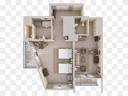 Our most popular split bedroom floor plans have the master bedroom suite separated from the rest of the bedrooms for added privacy. 3d Floor Plan Staybridge Suites Hilton Barbados Resort Hotel Room Plan Bedroom Png Pngwing