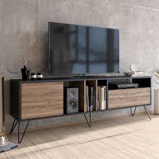 Nail them together and glue each side of the wood pallet with square metal legs. 19 Creative Ways To Make A Diy Tv Stand