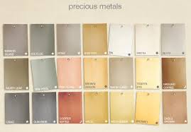 martha stewart metallic paint color chart google search