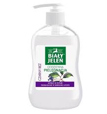 Natural liquid soap made with organic new zealand avocado oil, and scented with lavender and sweet orange. Bialy Jelen Hypoallergenic Natural Liquid Soap With Black Lilac Extract 300ml Soaps Sklep Internetowy Taniekosmetyki Co Uk