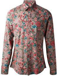 Save 8% with coupon (some sizes/colors) Gucci Floral Print Shirt United Legend Mulhouse Farfetch Com Printed Shirts Mens Fashion Casual Summer Floral Print Shirt