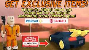 Get a full list of roblox jailbreak codes 2021 here on jailbreakcodes.com. Badimo Jailbreak On Twitter Redeem A Code From A Jailbreak Inmate Toy And You Ll Automatically Be Awarded A Unique Brickset Spoiler And Wheel Package Along With Some Free Cash And Rocket Fuel