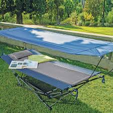 The cocoon hammock designers were inspired by the incredible birds nest structures in mexico and by the time their flight landed in. Mac Sports Folding Hammock With Removable Canopy Walmart Canada