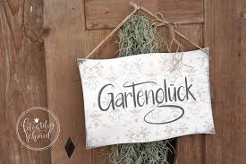 Gartengluck 1 Dekoration Holz