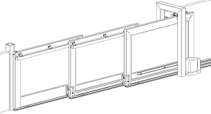 We did not find results for: Fiche Article Te004m3 Kit Pour Portail Telescopique 3 Vantaux De 4m Max Ouverture Jusqu A 12m
