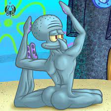 Squidward tentacles [spongebob squarepants] Artist: psychedelic_goddess (on  IG: the_drawing_sloth) : r/rule34