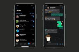 Whatsapp Launches Darkmode For Ios Android In 2020 Android Ios Messaging App