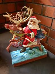 Visiting reindeer in santa claus village in autumn. One Of Four Gorgeous Jim Shore Pieces Granny S Christmas Grotto Facebook