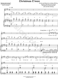 Lindsey stirling christmas c mon. Lindsey Stirling Feat Becky G Christmas C Mon Sheet Music In E Major Download Print Sku Mn0191594