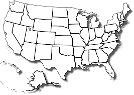 Outline Map Of The United States Of America Us Map Printable United States Map Printable United States Map