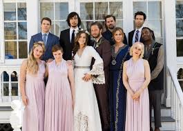 Here S Your First Full Length Look At Marnie S Wedding Dress On Girls Season 5 Girls Premiere Wedding Dresses Wedding Movies