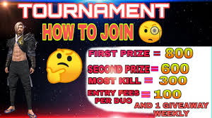 One of the mobile representatives of the battle royale genre, developed by garena. Tournament Free Fire Tournament 800 Prize Youtube