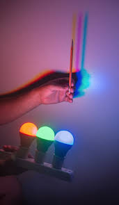Colored Shadows Science Snacks Colored Shadow Light Art Shadow Art