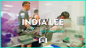 Pro Triathlete India Lee Counts Down To Singapore T100 Triathlon