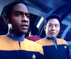 I was watching old Justice League cartoons earlier. What is the Voyager  connection in this picture.