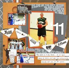 pin by m b on basketball layouts in 2020 kids scrapbook school scrapbook scrapbooking sports