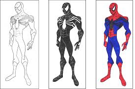 Coloring spiderman can be a little tough because there are a lot of intricacies in his appearance. Full Page Spiderman Coloring Pages For Kids